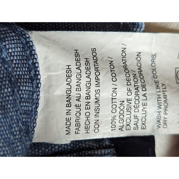 IZOD Men's Saltwater Wash Long Sleeve Button Down Shirt Size Medium Blue - Picture 11 of 13